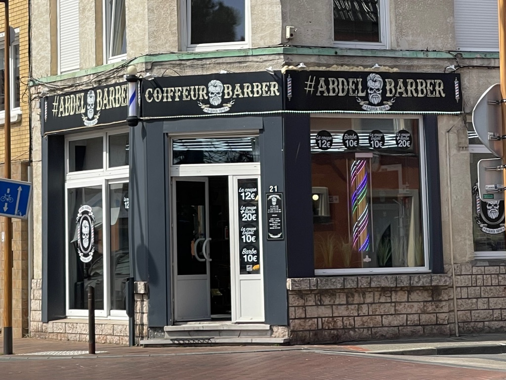 واجهة صالون #ABDEL BARBER في Petit-Fort-Philippe، Gravelines